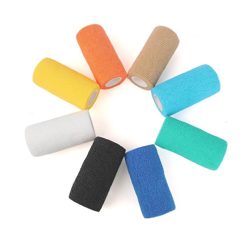 Băng Quấn Cổ Tay Co Giãn Tự Dính Đa Năng 4.5m Hỗ Trợ Giảm Đau Khi Chơi Thể Thao