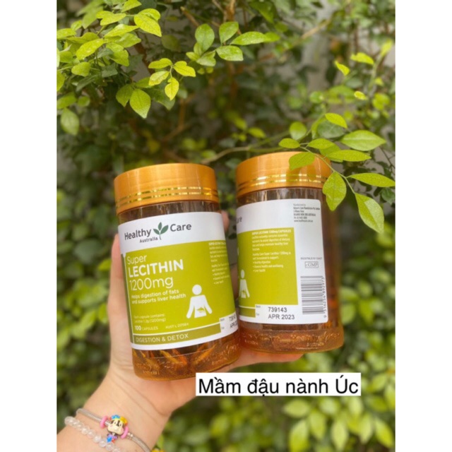 Mầm đậu nành Super Lecithin 100v