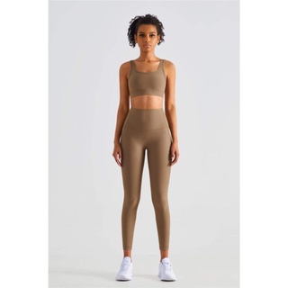 Bộ quần áo thun tăm yoga61 tập gym yoga nữ lency shop thun tăm co giãn 4 chiều.