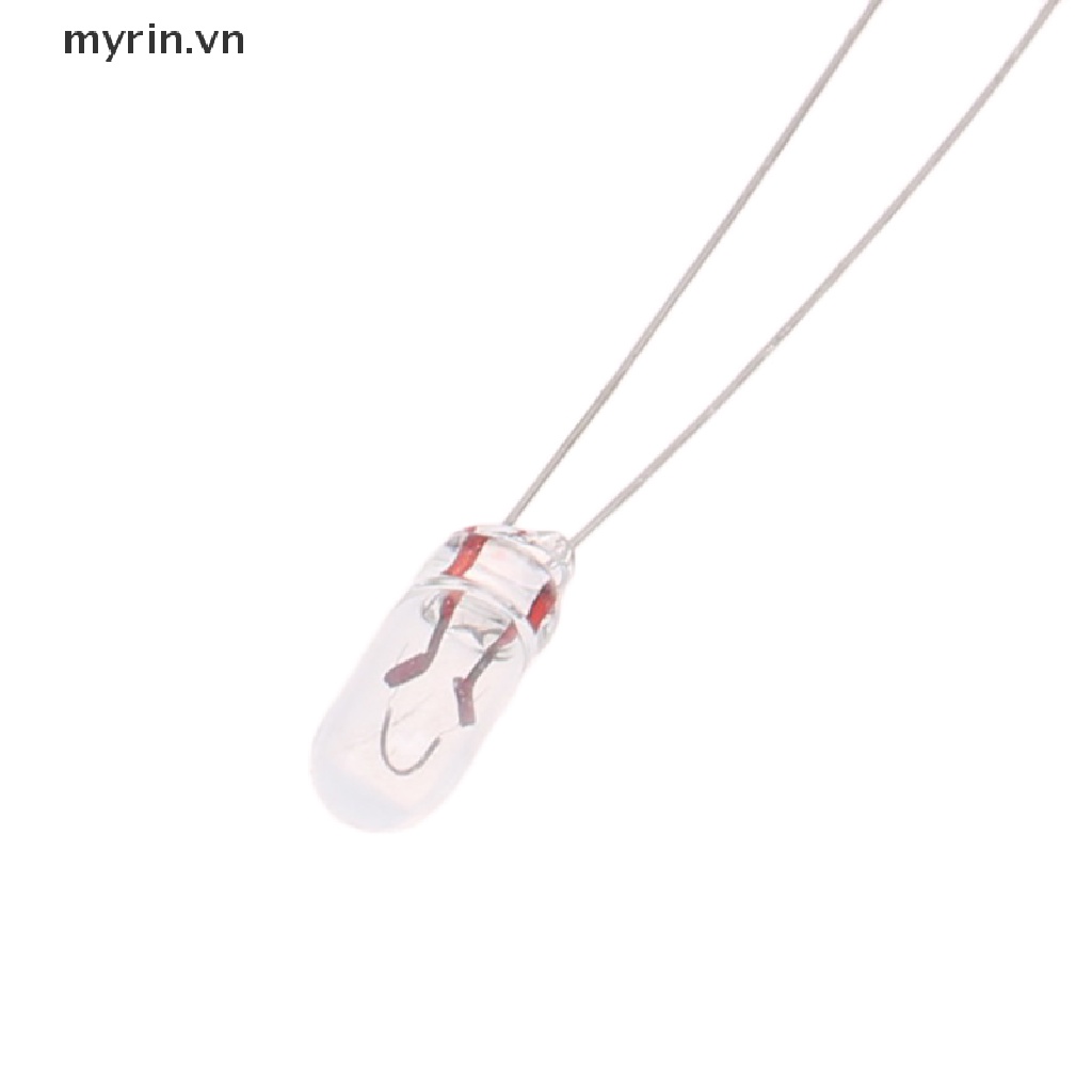 Set 20 Bóng Đèn Sợi Đốt 3 / 4mm 6V 12V Dùng Trang Trí Nội Thất