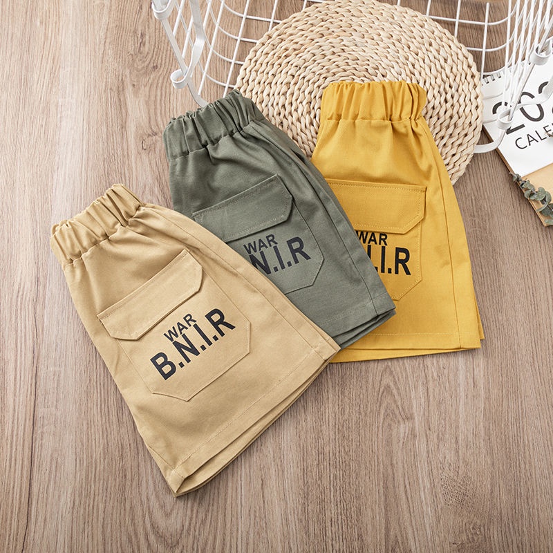 Quần Short 5 Tấc Phối Túi Mỏng Thời Trang Năng Động Dành Cho Trẻ