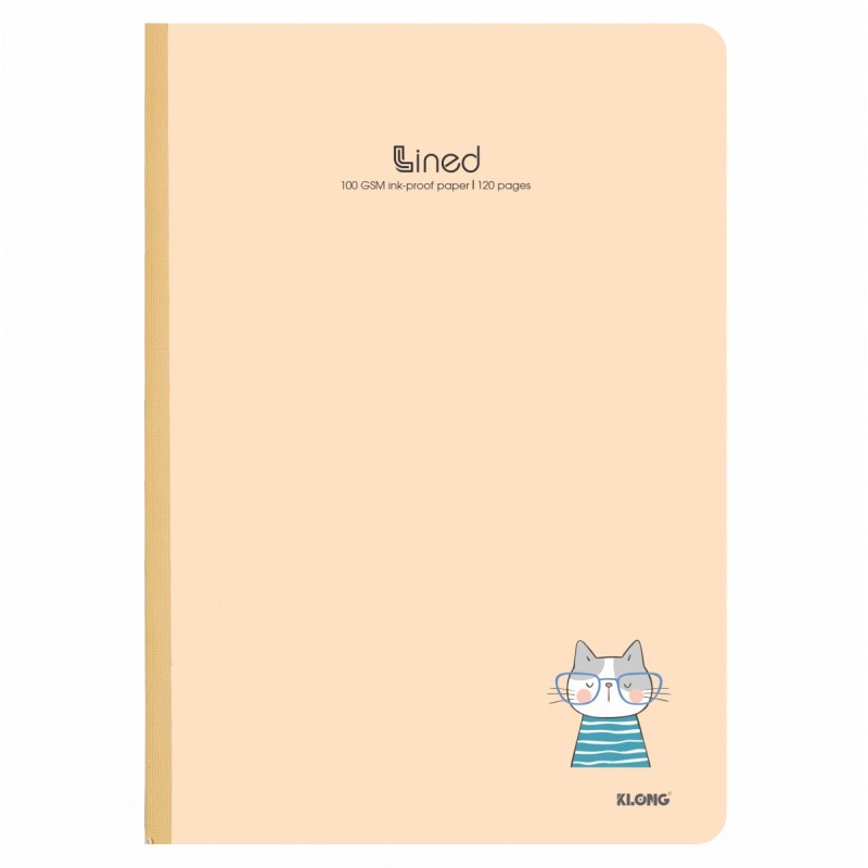 Sổ kẻ ngang may dán gáy A4 120 trang 100/76; MS: 847