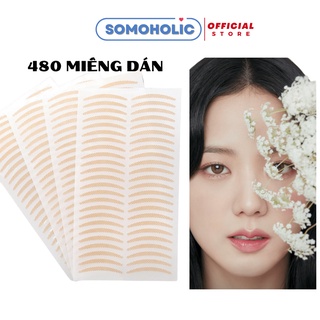 Combo 480 Kích mí tàng hình tạo hai mí không lộ sẵn keo Somoholic KM1-COMBO