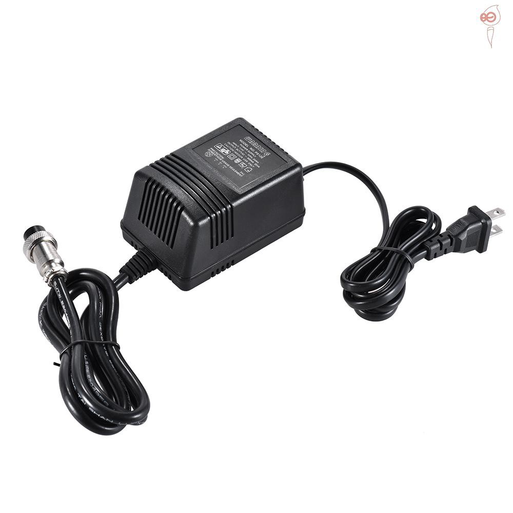 X&S 17V 600mA Mixing Console Mixer Power Supply AC Adapter 3-Pin Connector 110V Input US Plug for Yamaha MG16/MG166CX/MG166C/F4/F7/6FX
