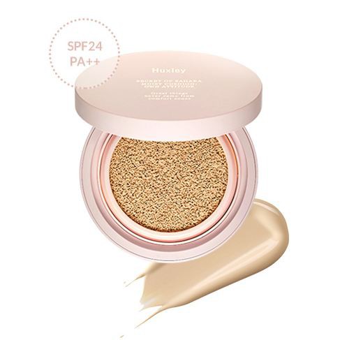 Phấn nước trang điểm dưỡng ẩm HUXLEY Moist Cushion; Own Attitude 12g