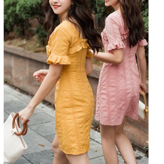 Ceci Cela - Đầm Quinnie Cổ Vuông
