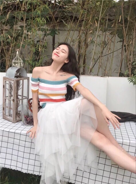 Chân váy voan công chúa xếp tầng siêu chảnh🍀 | BigBuy360 - bigbuy360.vn