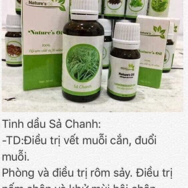 Tinh dầu sả chanh 30ml