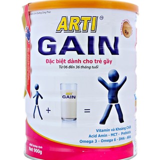 Sữa bột Arti Gain 900g