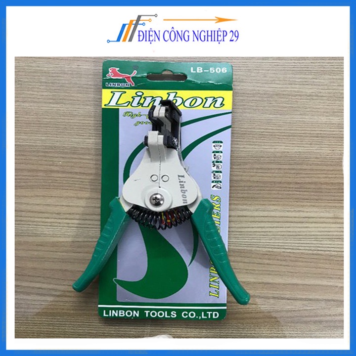 Kìm tuốt dây điện Linbon LB506 thép hợp kim cao cấp