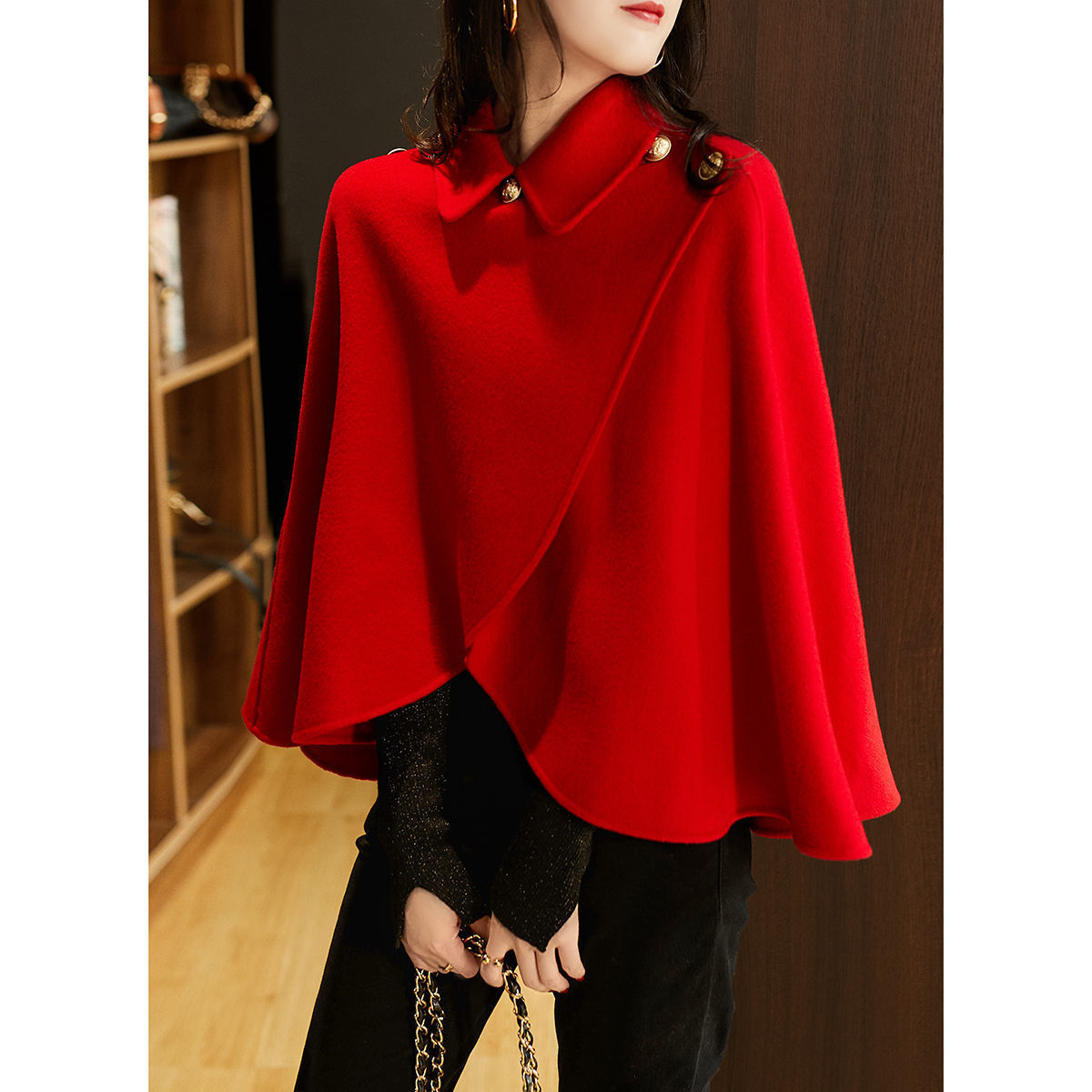 Áo Khoác Len Dáng Ngắn Thời Trang Thu Đông 2020 Dành Cho Nữ | BigBuy360 - bigbuy360.vn