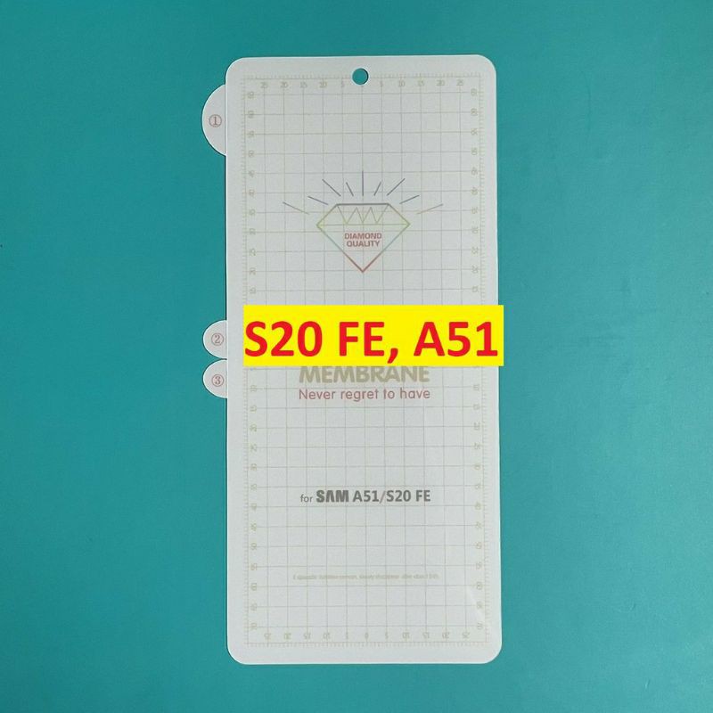 Dán dẻo PPF cho Samsung Galaxy S21 Fe , S20 FE / A51 / A52 bảo vệ toàn diện