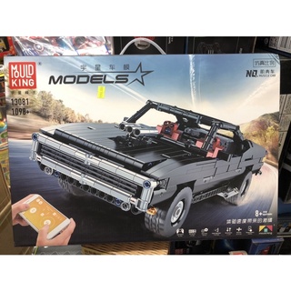 Lắp ráp Mô Hình Technic - Mould King 13081 ( Lắp Ghép Xe Ultimate Muscle Car Có Động Cơ 1098 Mảnh )