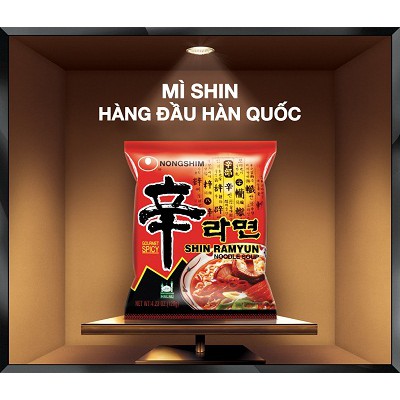 Sỉ 1 thùng mì Shin 40 gói nhập Hàn gói 120gr GIÁ RẺ