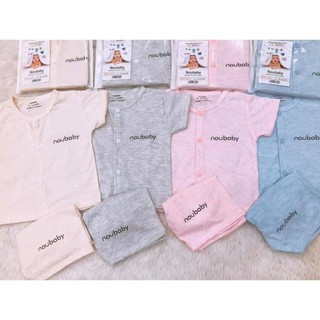 Bộ Cộc Tay Noubaby Loang cho bé