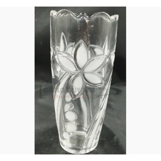 BÌNH HOA THỦY TINH HOA VĂN CAO CẤP 30CM