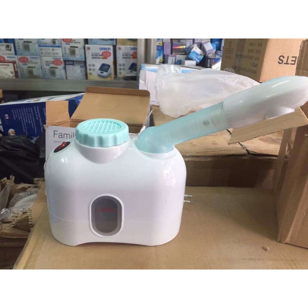 Máy Xông Hơi Mặt Nóng Family Mini Có Thể Phun Hơi Nóng Mọi Phía Thông Thoáng Da