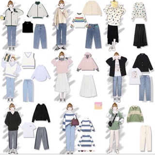 [ ORDER ] Set đồ ulzzang, có tách lẻ