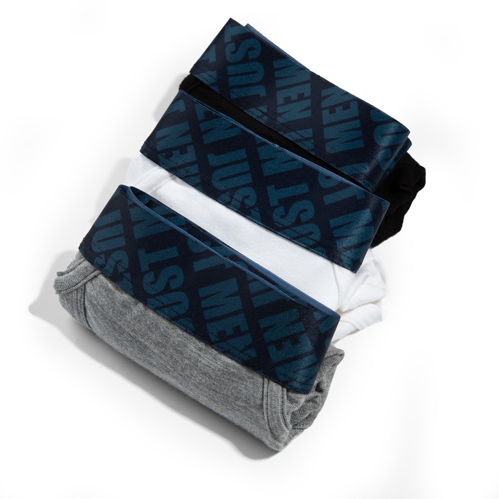 Set Quần Lót Nam Tam Giác JustMen chất vải thoáng mát