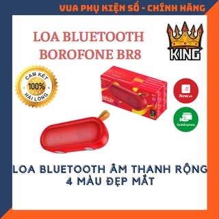 Loa không dây BR8 Âm thanh rộng 4 màu hỗn hợp chính hãng borofone