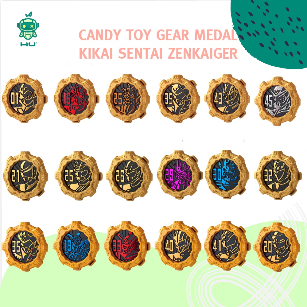 Đồ chơi Siêu Nhân Zenkaiger - Gear Medal Candy Toy