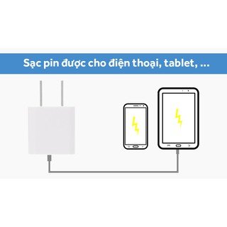 Adapter sạc 1A xmobile TS - C058s trắng