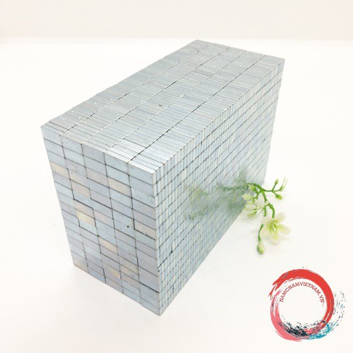 Nam Châm Viên Chữ Nhật Kích Thước 10x5x2mm Mạ Kẽm