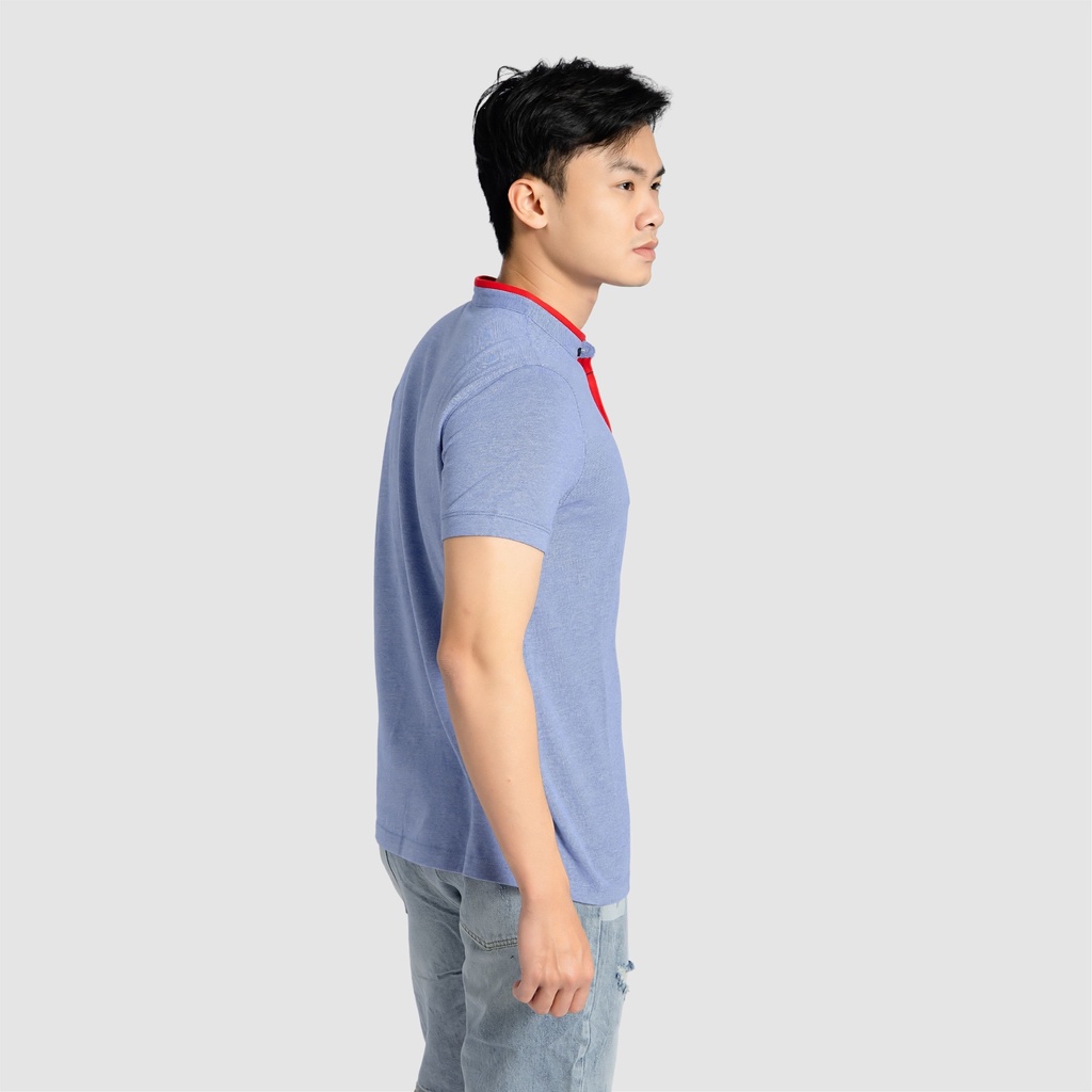 Áo polo ngắn cộc tay nam CIZA cổ tàu vải cotton phong cách casual size S M L XL APNR13