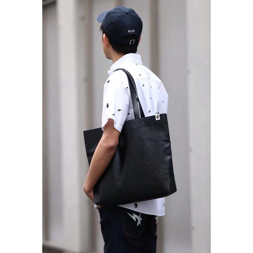 Túi xách làm từ da PU họa tiết dập nổi thời trang phong cách nhật bản dành cho nữ