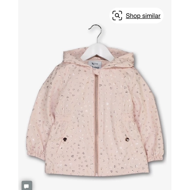 Áo gió bé gái TU Auth 9-12m 12-18m 2-3y 3-4y