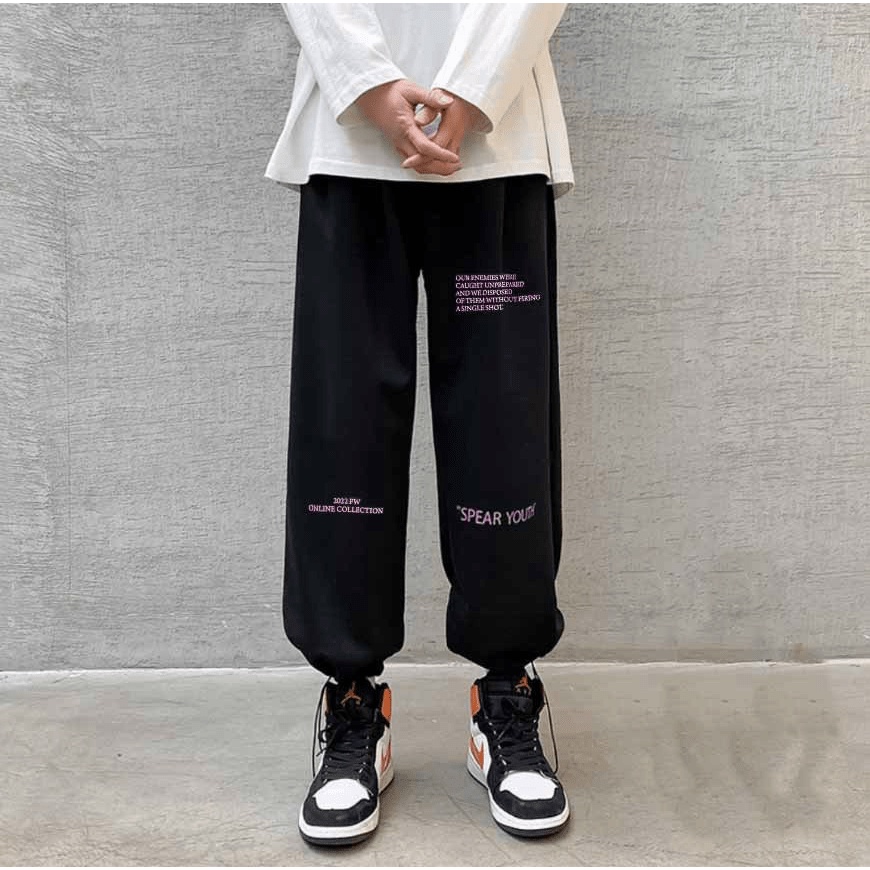 Quần Jogger Nam YOUTH Chất Nỉ Form Rộng Bo Chân Dây Rút Kiểu Dáng Thể Thao Năng Động Dễ Phối Đồ [NEW UNISEX]