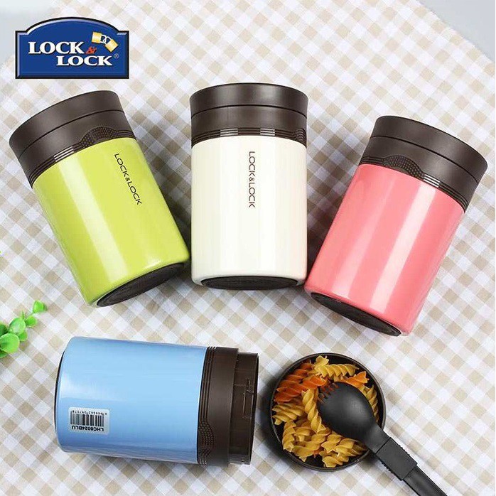 Bình ủ cháo cho bé Lock&Lock New Wave Food Jar LHC8024 500ml