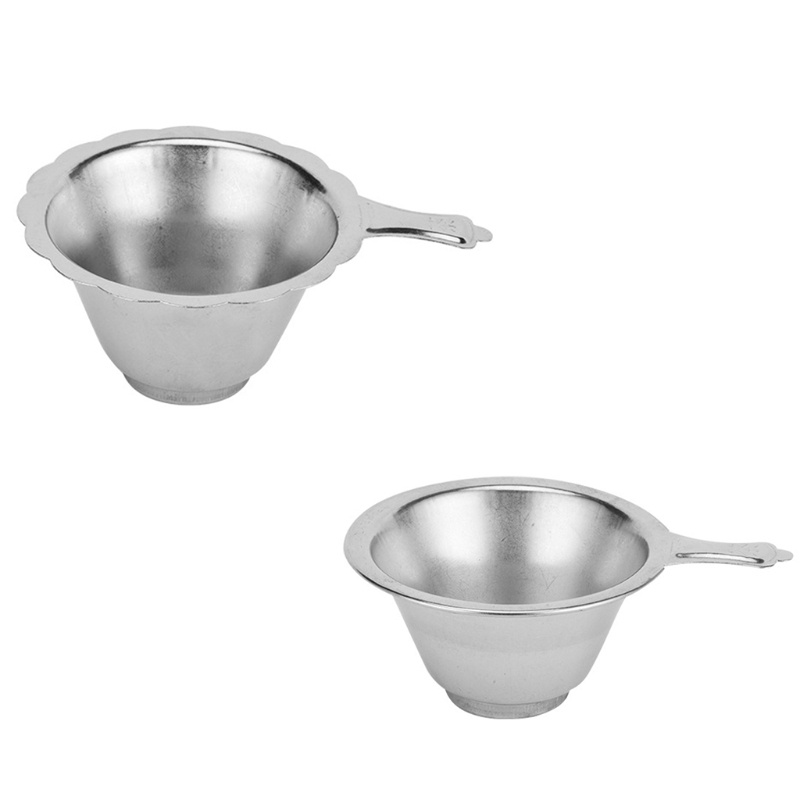 Dụng Cụ Lọc Trà Bằng Thép Không Gỉ Tái Sử Dụng Tiện Lợi