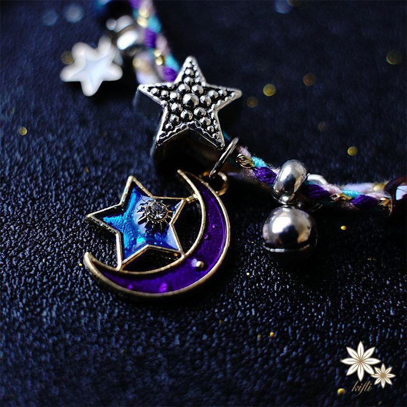 Vòng Tay Hình Hành Tinh/Mặt Trăng/Ngôi Sao Dễ Thương Cho Nữ（quà tặng ngày thiếu nhi）