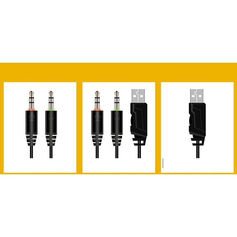 Tai Nghe Chụp Tai gaming Nubwo N1 Pro giắc 3.5mm, Có dây, Mic, Led, dành cho máy tính, chơi game, chính hãng BH 12 tháng