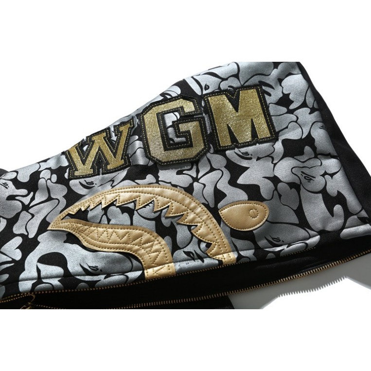 BAPE Mới Áo Khoác Hoodie Họa Tiết Rằn Ri Thời Trang Cho Nam