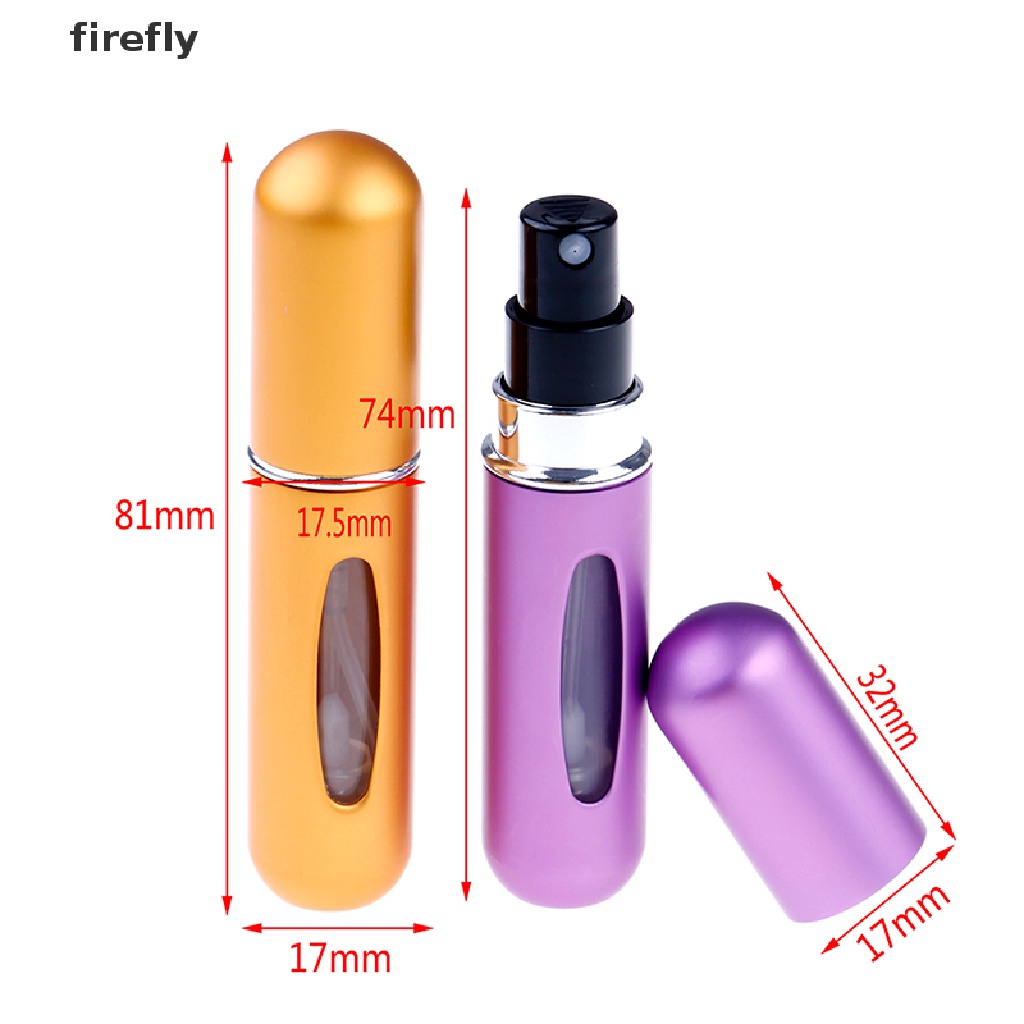 Chai rỗng dạng xịt 5ml nhỏ gọn tiện dụng chiết nước hoa mang theo du lịch