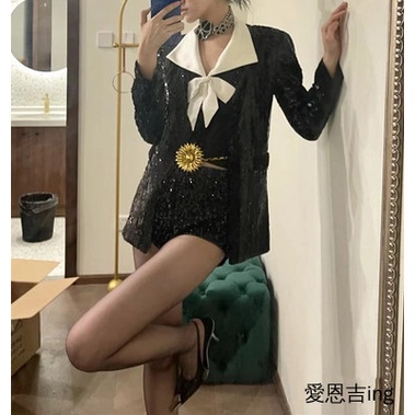 Giày Cao Gót Mũi Nhọn Màu Đen Phong Cách Quyến Rũ 2022