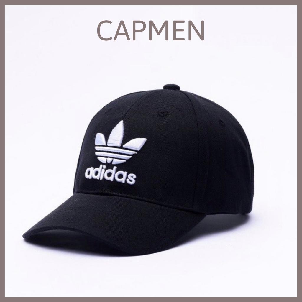 Mũ lưỡi trai Adidas, nón kết thể thao thêu logo trắng cao cấp full tem tag