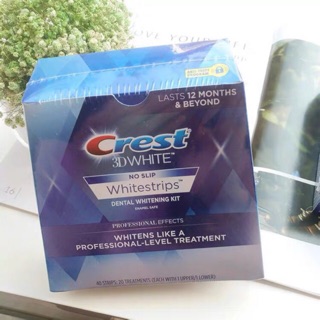 Full hộp 40 miếng dán trắng răng Crest 3D White