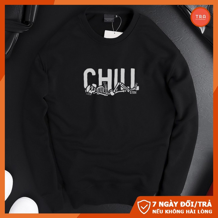 Áo thu đông nam tay dài nỉ Thái chất đẹp mặc Thu Đông giữ nhiệt Chill SW89 | BigBuy360 - bigbuy360.vn