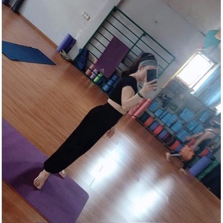 Quần tập Alibaba, quần Alibaba nữ tập gym yoga múa bụng vải mềm chất đẹp
