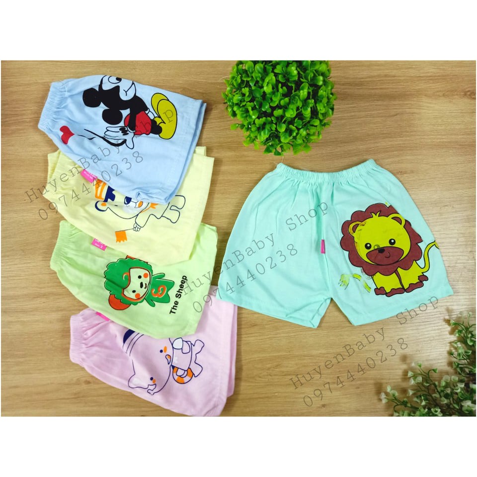 (Giá tốt nhất) Quần đùi chục cotton in hình cho bé - Carter