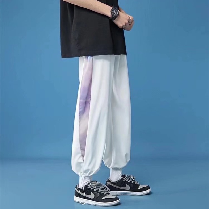 Quần Thụng In Chữ Phong Cách Nhật Bản Dành Cho Nam