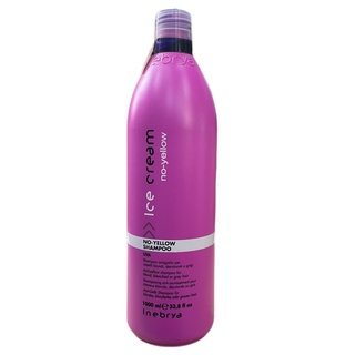 Dầu gội cho tóc bạch kim Inebrya Ice Cream No-Yellow Shampoo 1000ml