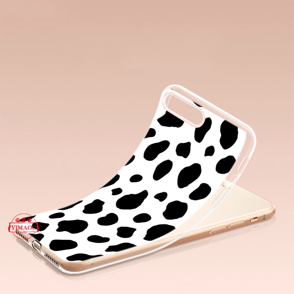 Ốp điện thoại TPU mềm trong suốt 56A bò sữa cho Samsung Note 8 9 10 Plus Lite S20 Ultra J6 Prime J8 | BigBuy360 - bigbuy360.vn