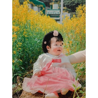 bộ váy hanbok cho bé( ảnh thật)