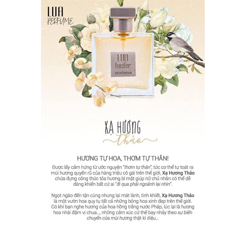 Nước Hoa LUA - Xạ Hương Thảo - Lucifer (50ml) | BigBuy360 - bigbuy360.vn