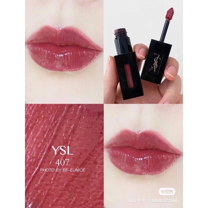 Son YSL Vinyl Lip Cream 409 Burgundy Vibes