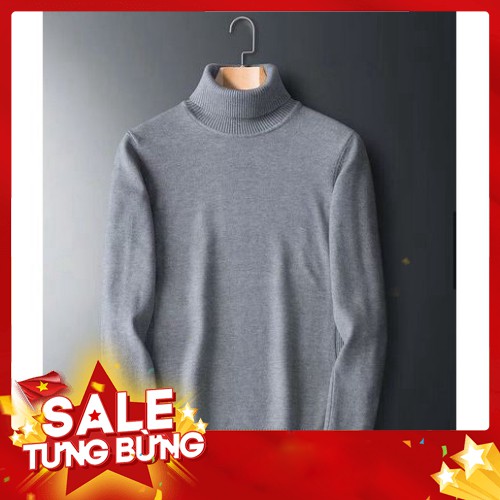 -HÀNG NHẬP KHẨU Áo Len Nam, Chất Mịn, Cổ Lọ Cao 5cm, Cực Ấm, Kín Gió, Bao Ấm, Bao Rẻ, Chuẩn Hàn Xẻng, Korean Style Liên